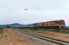 Special events &raquo; 2004 - First Ghan to Darwin